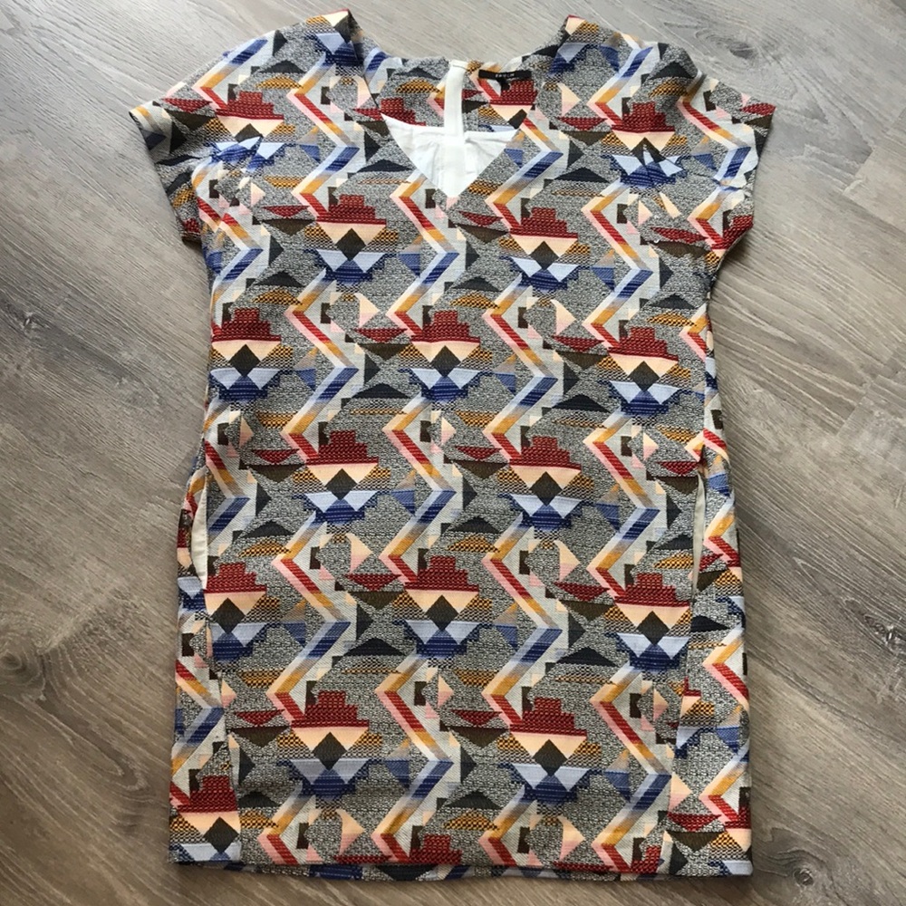 FRNCH colorful mini dress.